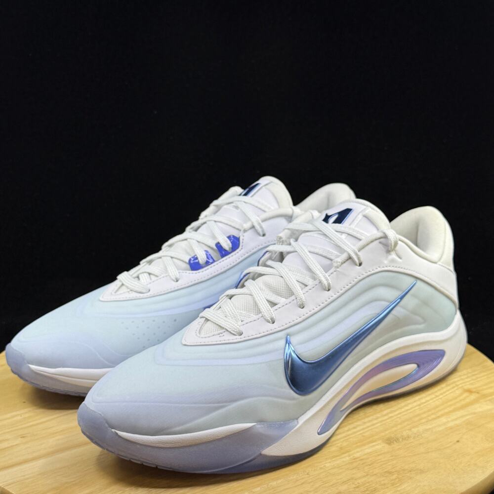 Nike Aja Wilson Football Grey/Sapphire NBY FZ8605 104 Women’s 13/ Men 11.5 - Picture 2 of 10